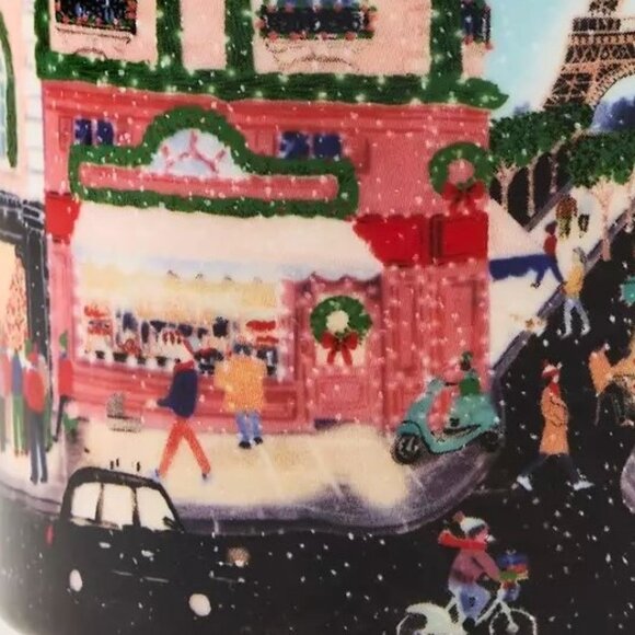 Anthropologie Holiday in the City Mug PARIS 2025 Stoneware 13 oz New - Picture 4 of 8